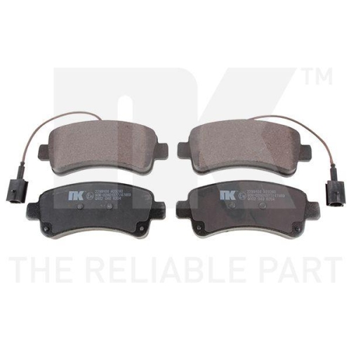 NK Bremsbelagsatz, Scheibenbremse 2299104