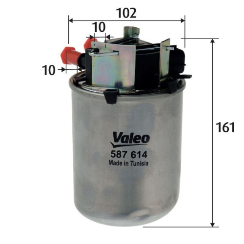 VALEO Kraftstofffilter 587614