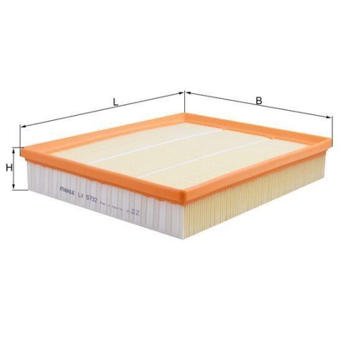 MAHLE Luftfilter LX 5732