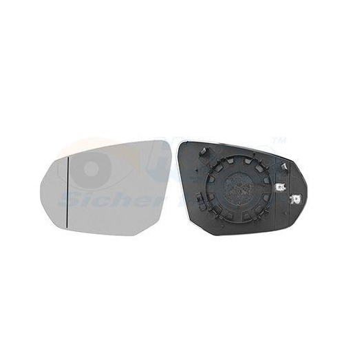 VAN WEZEL Spiegelglas, Au&szlig;enspiegel * HAGUS * 0374835