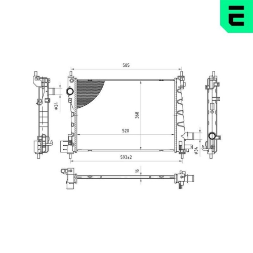 ERA K&uuml;hler, Motork&uuml;hlung 673431