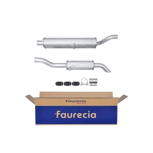 HELLA Endschalld&auml;mpfer Easy2Fit &ndash; PARTNERED with Faurecia 8LD 366 035-011