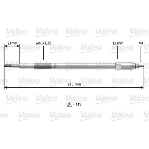 VALEO Gl&uuml;hkerze 345221