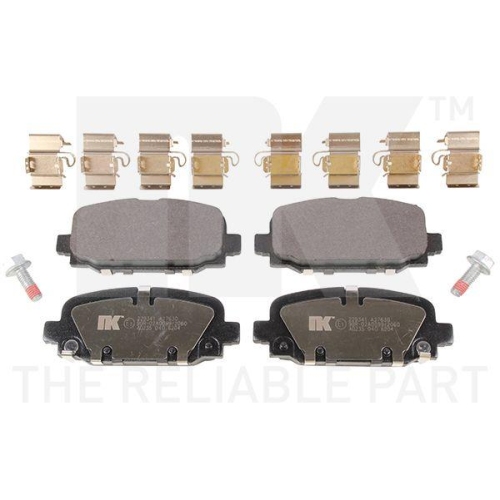 NK Bremsbelagsatz, Scheibenbremse 229341