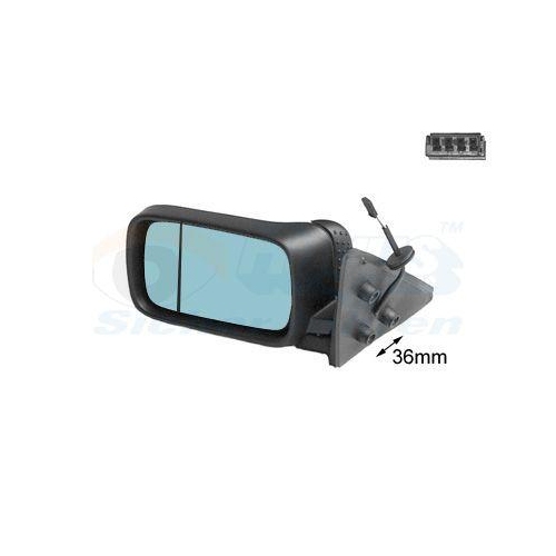 VAN WEZEL Außenspiegel * HAGUS * 0640827