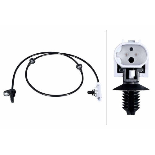 HELLA Sensor, Raddrehzahl 6PU 358 216-391