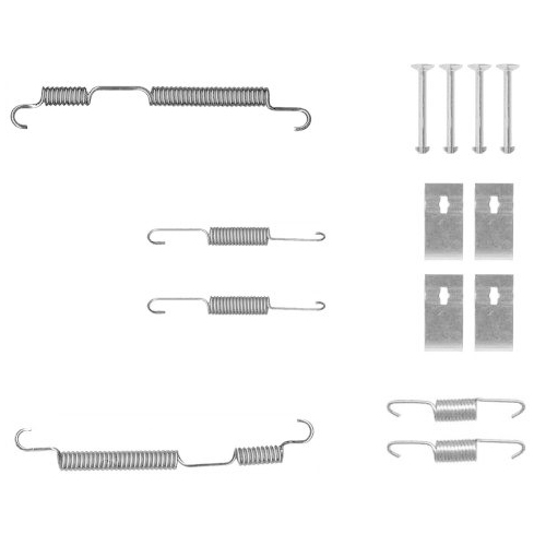 TEXTAR Zubeh&ouml;rsatz, Bremsbacken 97048700