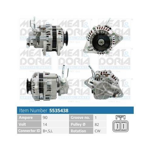 MEAT & DORIA Generator 5535438