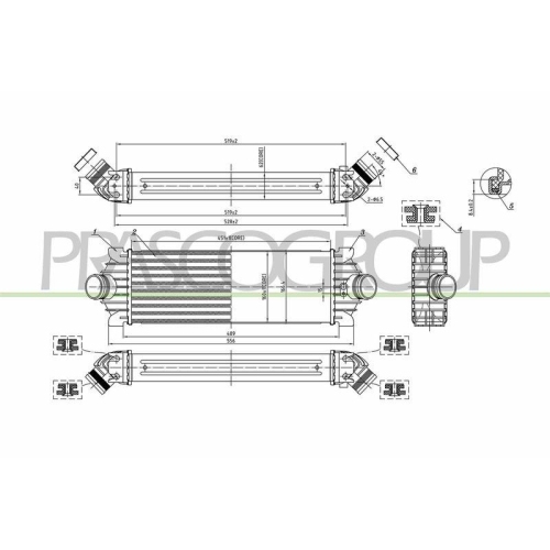 PRASCO Ladeluftk&uuml;hler PrascoSelection FD913N001