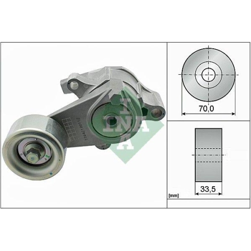 Schaeffler INA Riemenspanner, Keilrippenriemen 534 0566 10