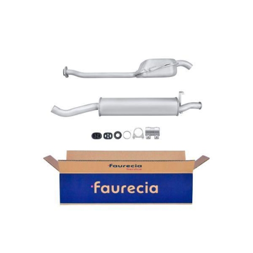 HELLA Endschalld&auml;mpfer Easy2Fit &ndash; PARTNERED with Faurecia 8LD 366 028-801