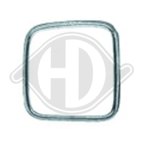 DIEDERICHS Zier-/Schutzleiste, K&uuml;hlergitter 1222043