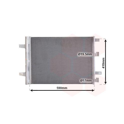 VAN WEZEL Kondensator, Klimaanlage 30015712