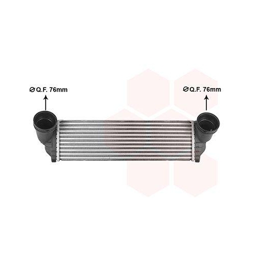VAN WEZEL Ladeluftk&uuml;hler 06014731