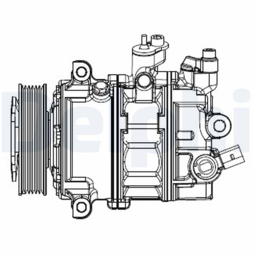 DELPHI Kompressor, Klimaanlage CS20529