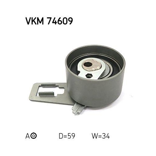 SKF Spannrolle, Zahnriemen VKM 74609