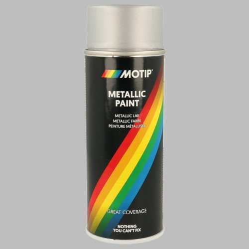 Effektlack Spraydose Farbdose Metallic silber 400 ml MOTIP 04046