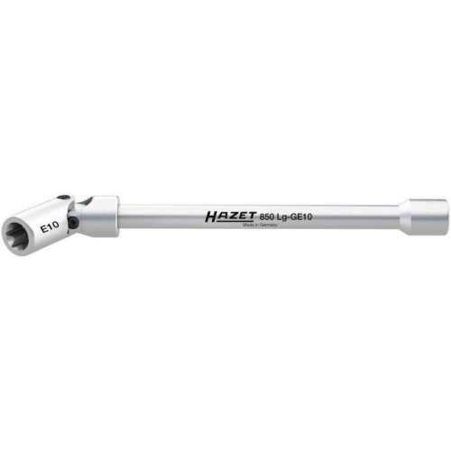 HAZET Steckschl&uuml;sseleinsatz 1/4 Zoll 4k hohl Au&szlig;en TORX SW E10 850LG-GE10