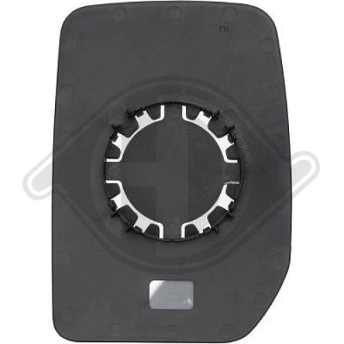 DIEDERICHS Spiegelglas, Au&szlig;enspiegel 1454126