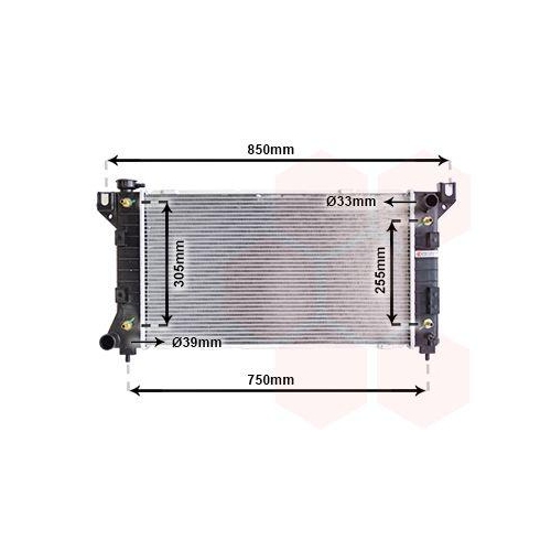 VAN WEZEL K&uuml;hler, Motork&uuml;hlung 07002029