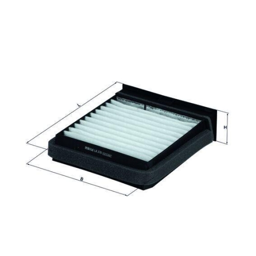 MAHLE Filter, Innenraumluft LA 376