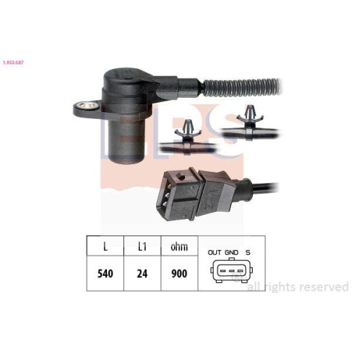 EPS Impulsgeber, Kurbelwelle Made in Italy - OE Equivalent