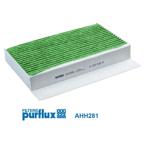 PURFLUX Filter, Innenraumluft CabinHepa+ AHH281