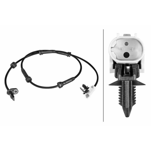 HELLA Sensor, Raddrehzahl 6PU 358 216-441