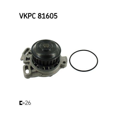 SKF Wasserpumpe, Motorkühlung VKPC 81605