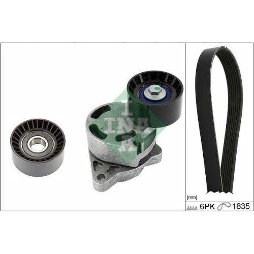 Schaeffler INA Keilrippenriemensatz 529 0436 10