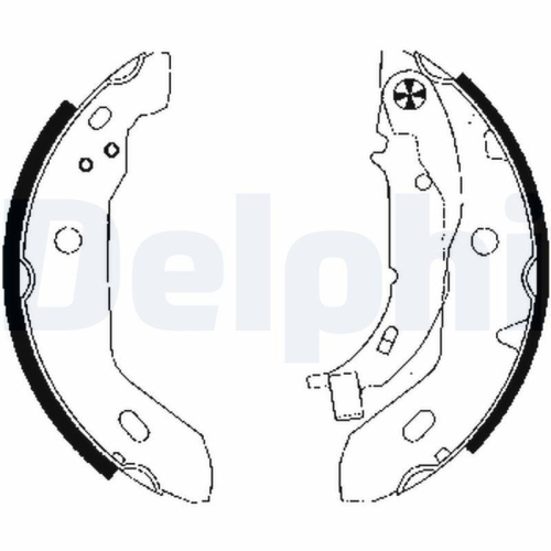 DELPHI Bremsbackensatz LS1841