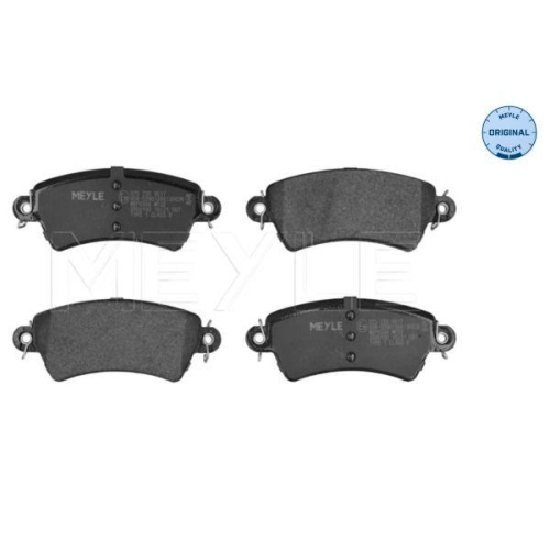 MEYLE Bremsbelagsatz, Scheibenbremse MEYLE-ORIGINAL: True to OE. 025 233 9617