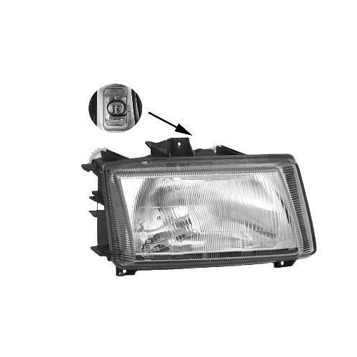 VAN WEZEL Hauptscheinwerfer 5826964