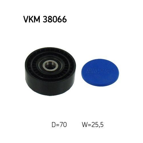 SKF Umlenk-/Führungsrolle, Keilrippenriemen