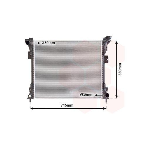 VAN WEZEL K&uuml;hler, Motork&uuml;hlung 07002104