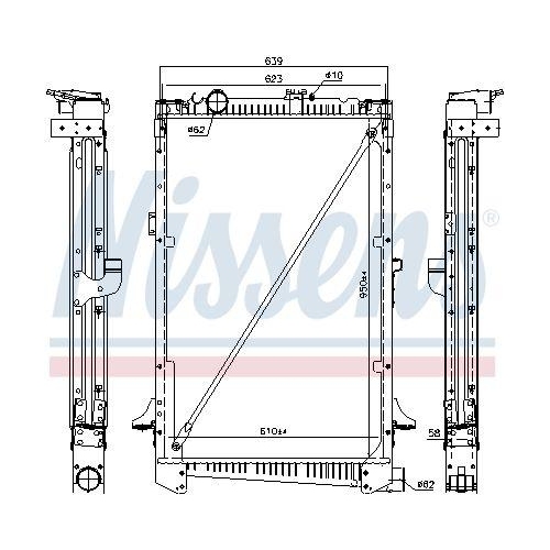 NISSENS K&uuml;hler, Motork&uuml;hlung 61442A