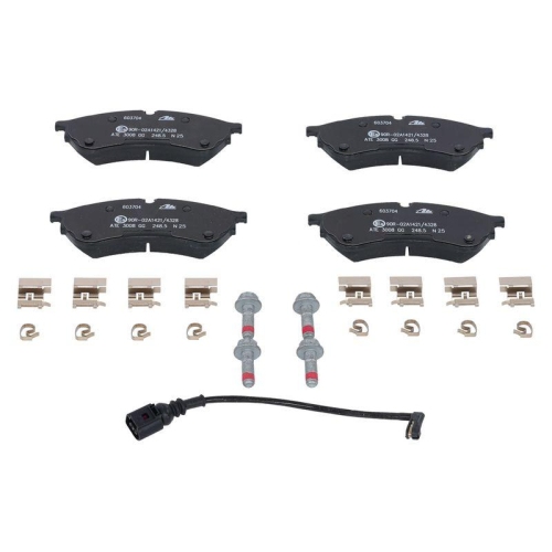 ATE Bremsbelagsatz, Scheibenbremse 13.0460-3704.2