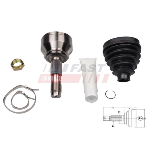 FAST Gelenksatz, Antriebswelle FT25079K
