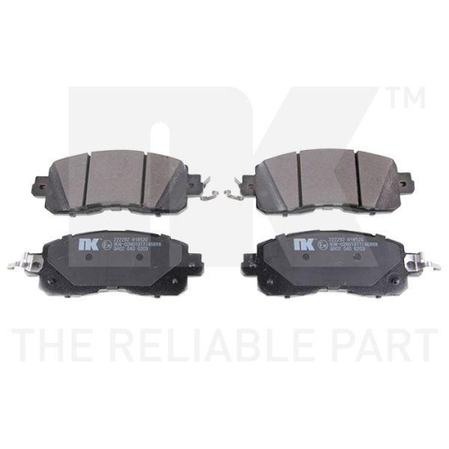 NK Bremsbelagsatz, Scheibenbremse 222292