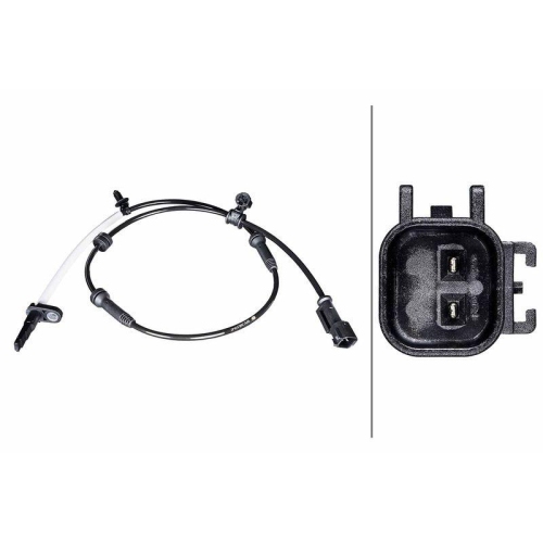 HELLA Sensor, Raddrehzahl 6PU 358 216-471