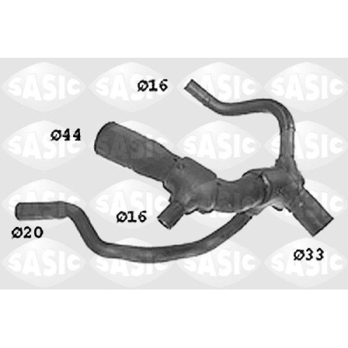 SASIC K&uuml;hlerschlauch