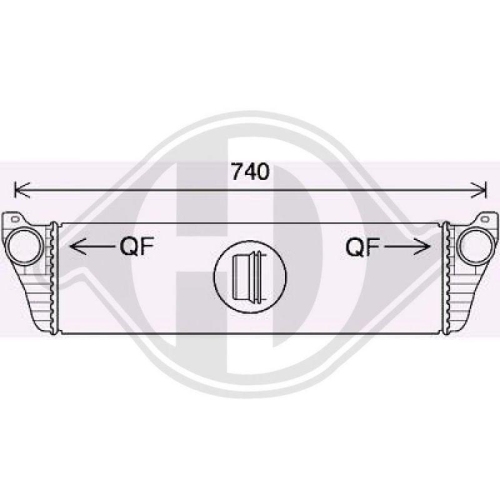 DIEDERICHS Ladeluftk&uuml;hler DIEDERICHS Climate DCA1155