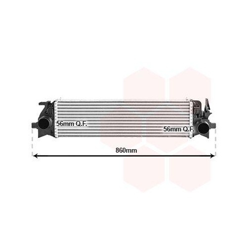 VAN WEZEL Ladeluftk&uuml;hler 59014705