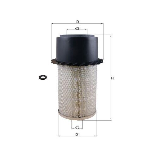 MAHLE Luftfilter LX 17