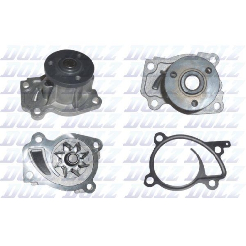 DOLZ Wasserpumpe, Motork&uuml;hlung