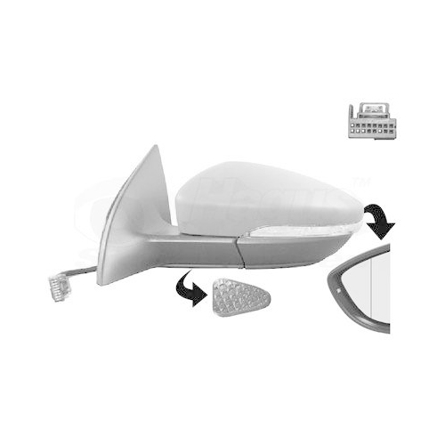 VAN WEZEL Au&szlig;enspiegel * HAGUS * 5841817