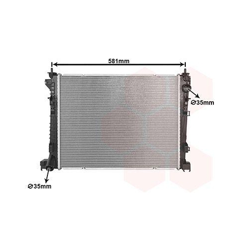 VAN WEZEL K&uuml;hler, Motork&uuml;hlung 15012704