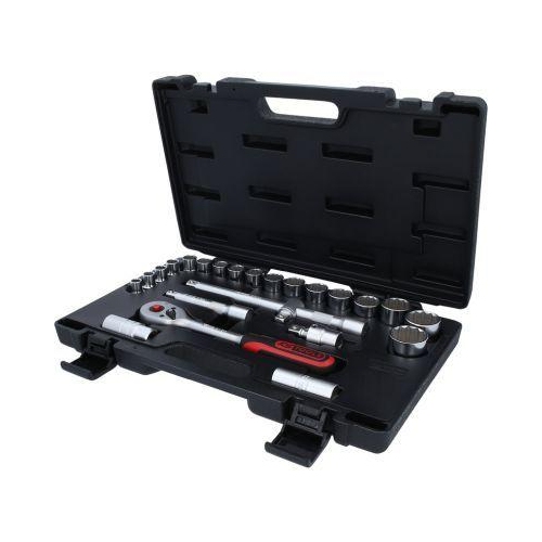 1/2 Zoll Steckschl&uuml;ssel-Satz, 24-tlg 12-kant KS TOOLS 911.1595