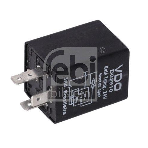 FEBI BILSTEIN Relais, K&uuml;hlmittelwarnanzeige 10074