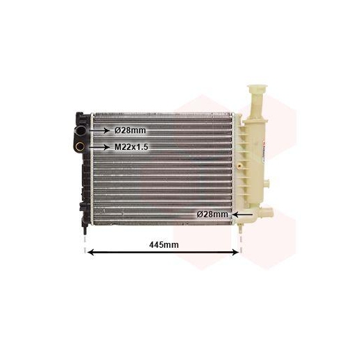 VAN WEZEL K&uuml;hler, Motork&uuml;hlung 09002046